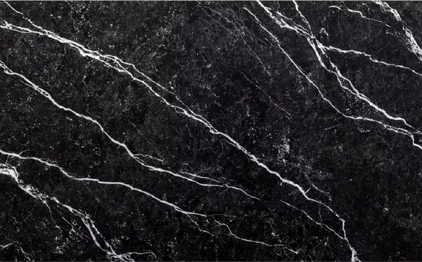 Blagovaonski set 1 + 4, crni stol RAMOD 100x60 cm + plava stolica LAVA s crnim nogama