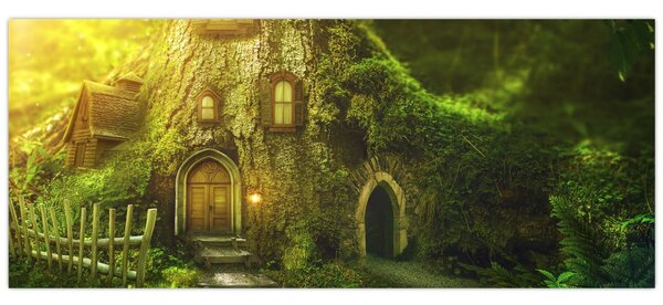 Slika - Šuma iz bajke (120x50 cm)