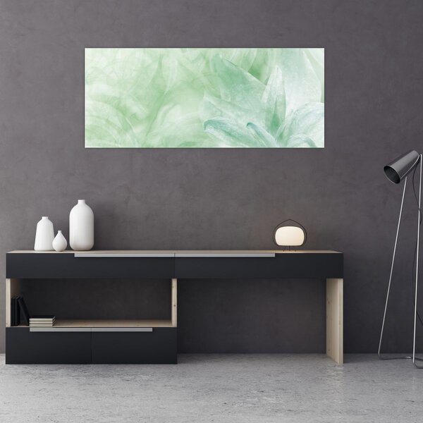 Slika - Zeleni cvijet (120x50 cm)