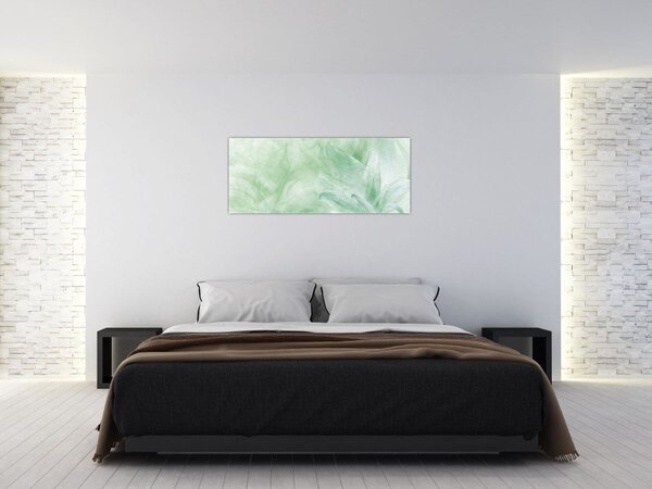 Slika - Zeleni cvijet (120x50 cm)