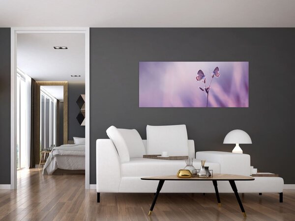 Slika - Ljubičasti leptirići (120x50 cm)