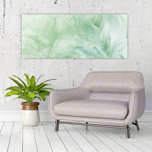 Slika - Zeleni cvijet (120x50 cm)