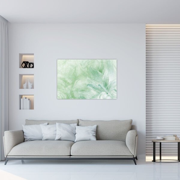 Slika - Zeleni cvijet (90x60 cm)