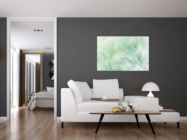 Slika - Zeleni cvijet (90x60 cm)