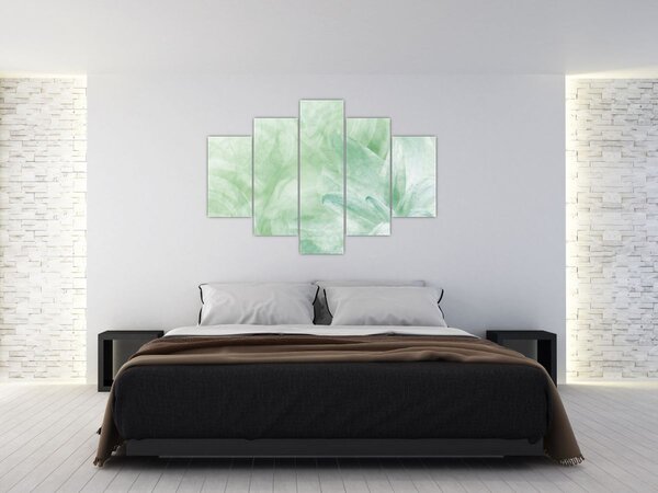 Slika - Zeleni cvijet (150x105 cm)