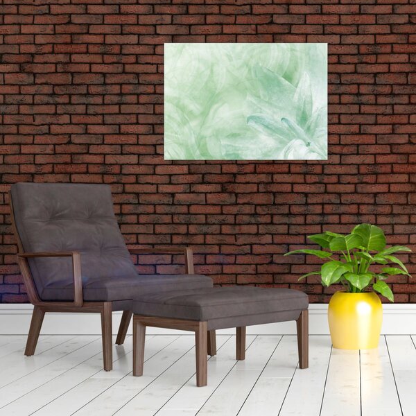 Slika - Zeleni cvijet (70x50 cm)