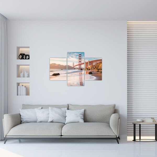 Slika - Golden Gate Bridge (90x60 cm)