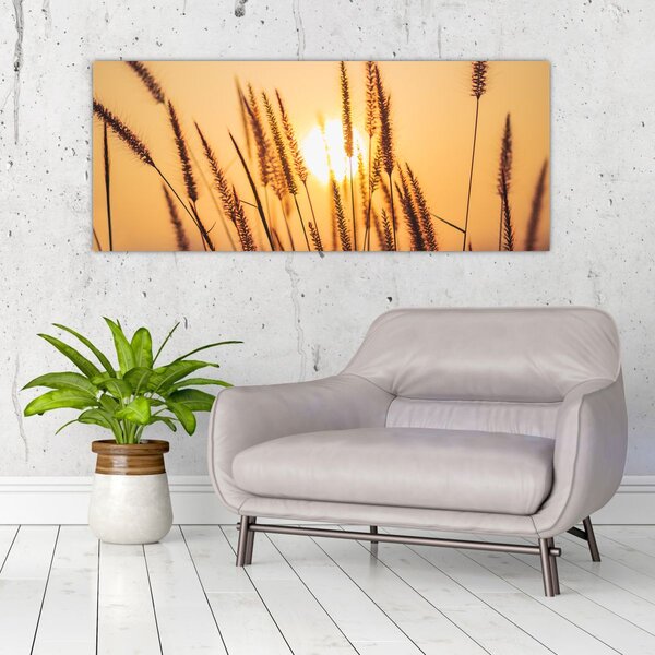 Slika - Trave na suncu (120x50 cm)