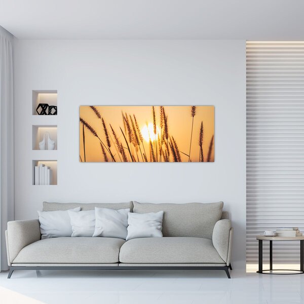 Slika - Trave na suncu (120x50 cm)