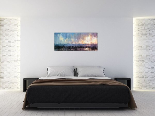 Slika - Apstrakcija (120x50 cm)