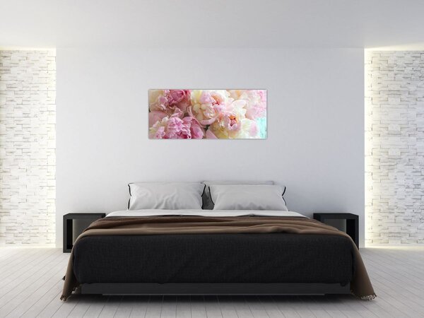 Slika - Božuri (120x50 cm)