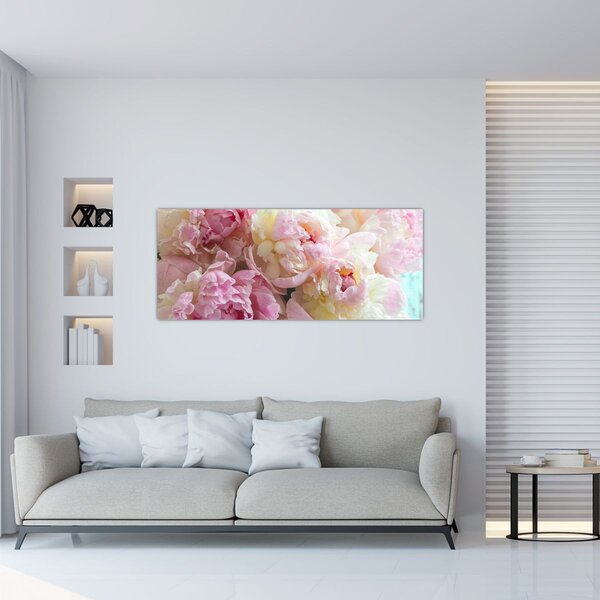 Slika - Božuri (120x50 cm)