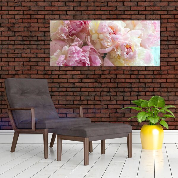 Slika - Božuri (120x50 cm)