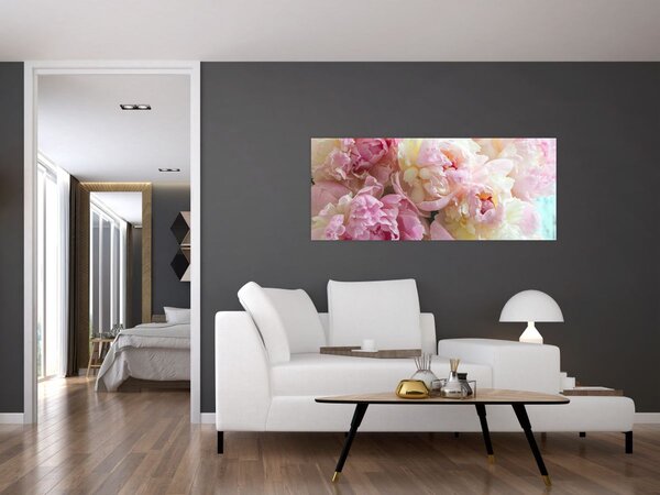 Slika - Božuri (120x50 cm)