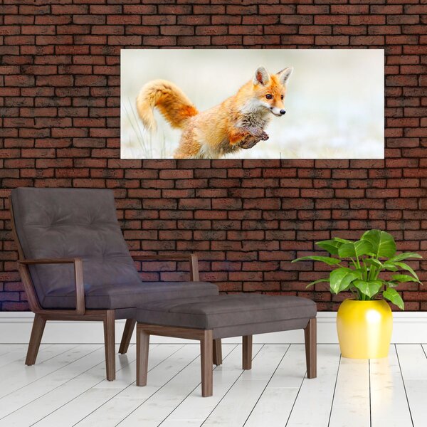 Slika - Lisica koja skače (120x50 cm)