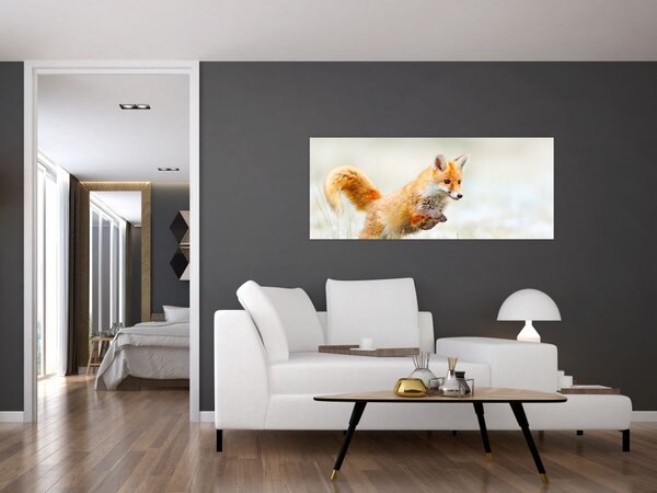 Slika - Lisica koja skače (120x50 cm)