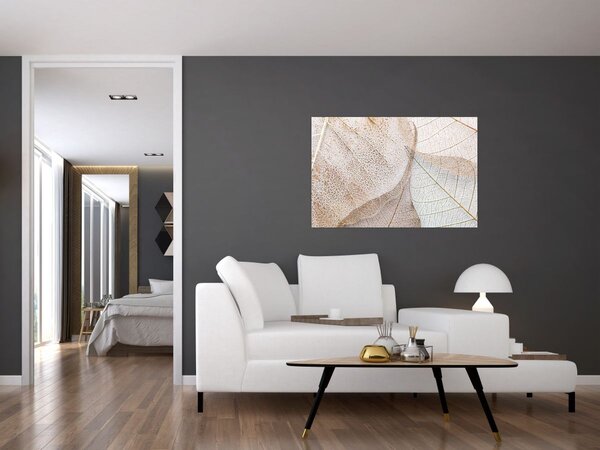 Slika - Bež lišće (90x60 cm)