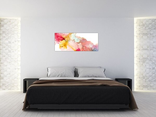 Slika - Apstrakcija tintom (120x50 cm)