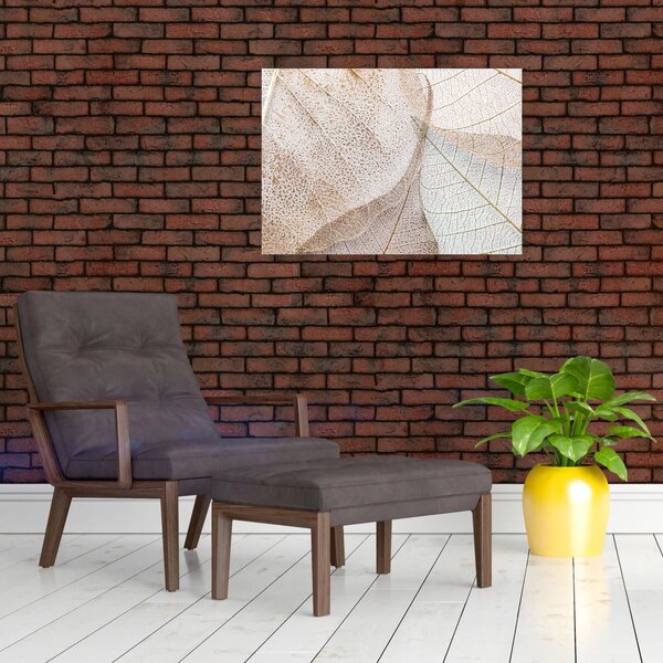 Slika - Bež lišće (70x50 cm)