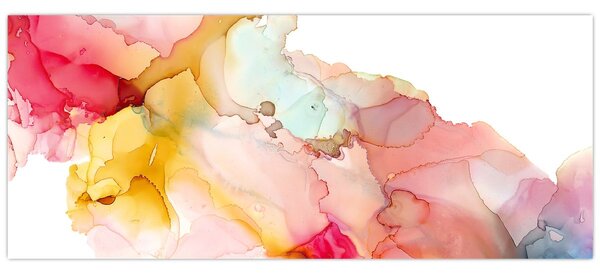 Slika - Apstrakcija tintom (120x50 cm)