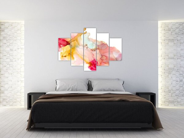 Slika - Apstrakcija tintom (150x105 cm)