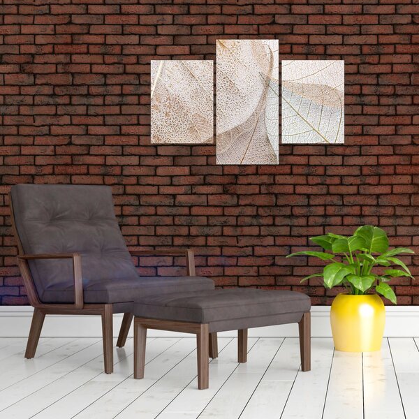 Slika - Bež lišće (90x60 cm)