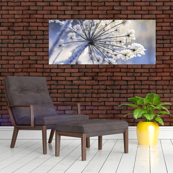 Slika - Smrznuti cvijet (120x50 cm)