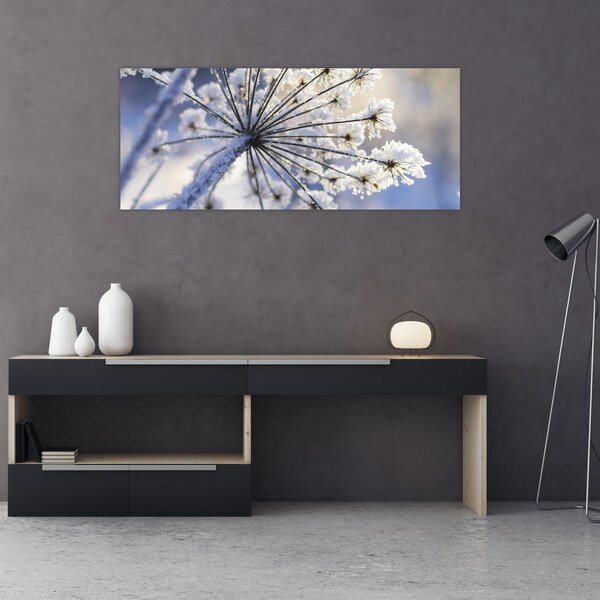 Slika - Smrznuti cvijet (120x50 cm)