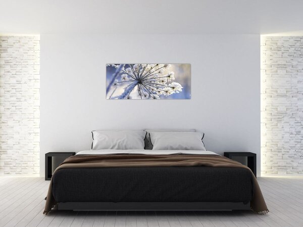 Slika - Smrznuti cvijet (120x50 cm)