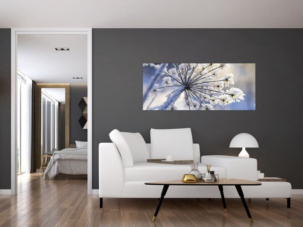 Slika - Smrznuti cvijet (120x50 cm)