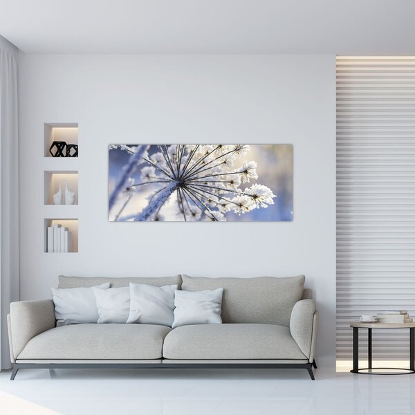 Slika - Smrznuti cvijet (120x50 cm)