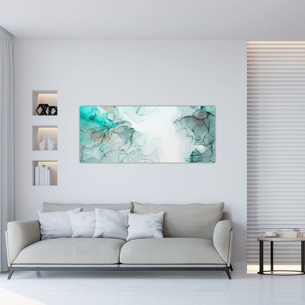 Slika - Apstrakcija tintom 2 (120x50 cm)