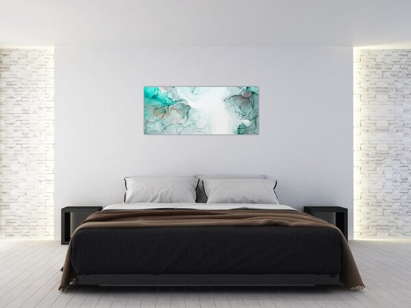 Slika - Apstrakcija tintom 2 (120x50 cm)