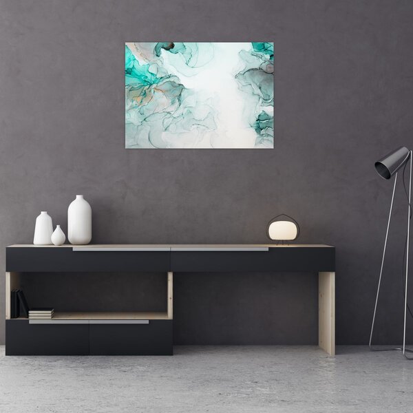 Slika - Apstrakcija tintom 2 (70x50 cm)