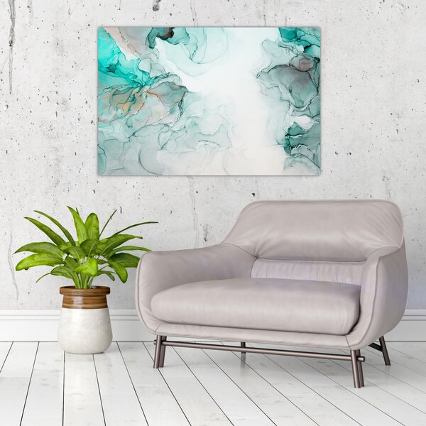 Slika - Apstrakcija tintom 2 (90x60 cm)