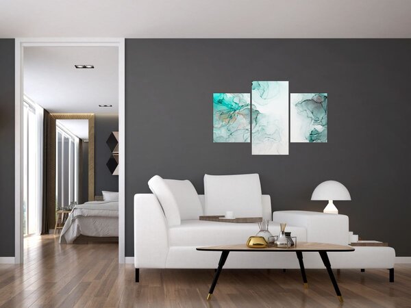 Slika - Apstrakcija tintom 2 (90x60 cm)
