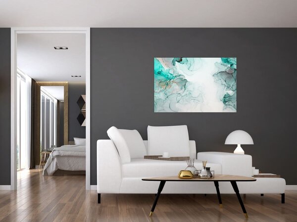 Slika - Apstrakcija tintom 2 (90x60 cm)