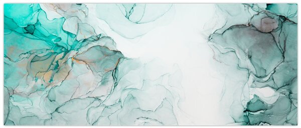 Slika - Apstrakcija tintom 2 (120x50 cm)