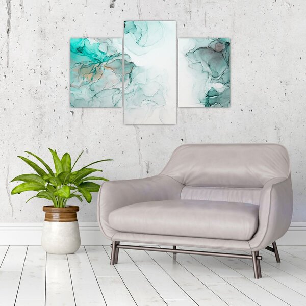 Slika - Apstrakcija tintom 2 (90x60 cm)