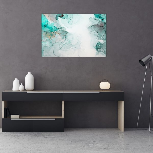 Slika - Apstrakcija tintom 2 (90x60 cm)