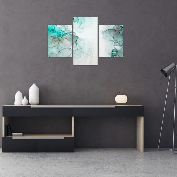 Slika - Apstrakcija tintom 2 (90x60 cm)