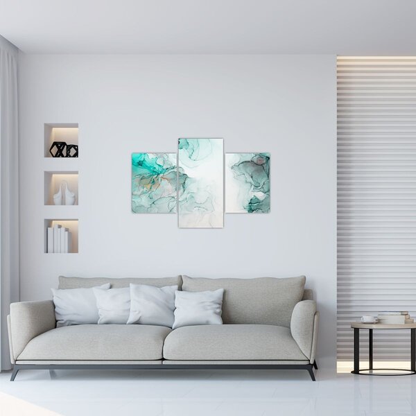 Slika - Apstrakcija tintom 2 (90x60 cm)