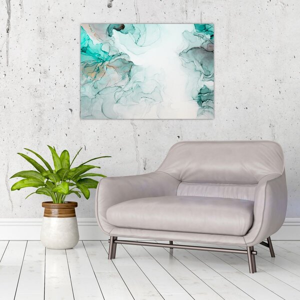 Slika - Apstrakcija tintom 2 (70x50 cm)