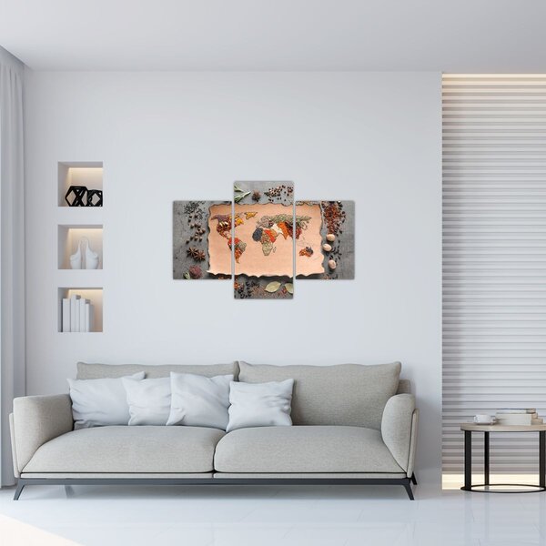 Slika - Začini svijeta (90x60 cm)