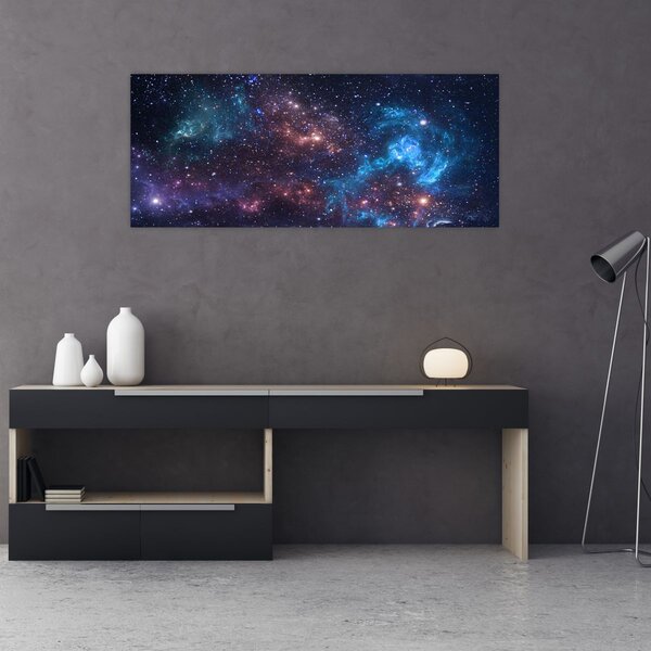 Slika - Noćno nebo (120x50 cm)