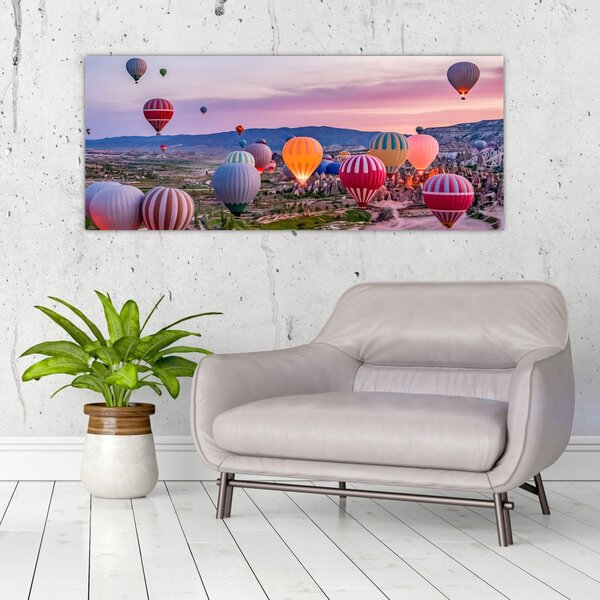 Slika - Baloni na vrući zrak (120x50 cm)