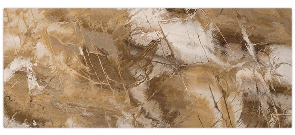 Slika - Smeđa apstrakcija (120x50 cm)