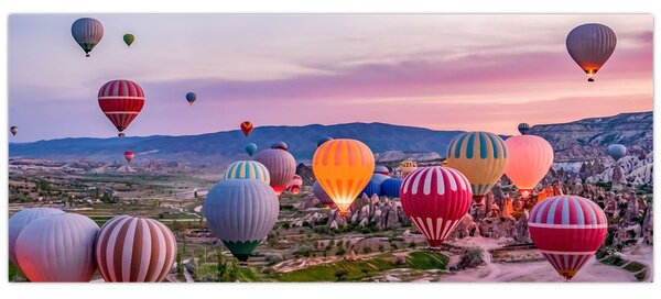 Slika - Baloni na vrući zrak (120x50 cm)