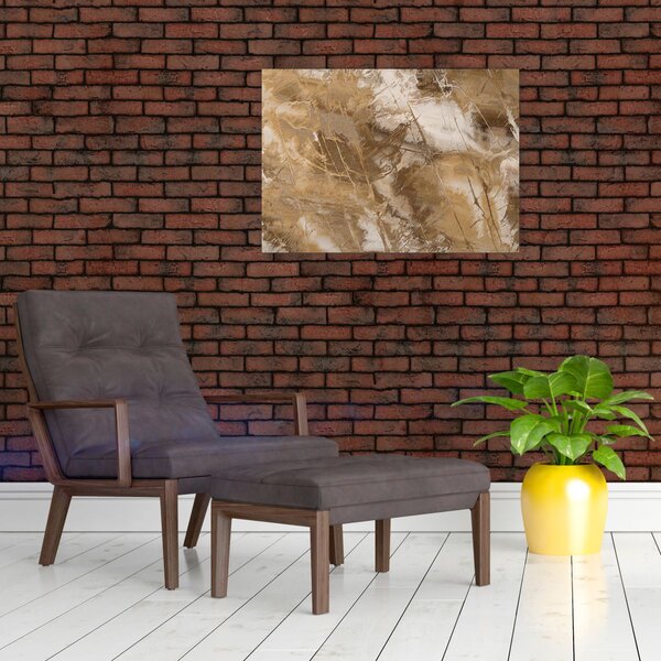 Slika - Smeđa apstrakcija (70x50 cm)