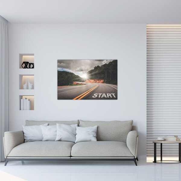 Slika - Početak ceste (90x60 cm)
